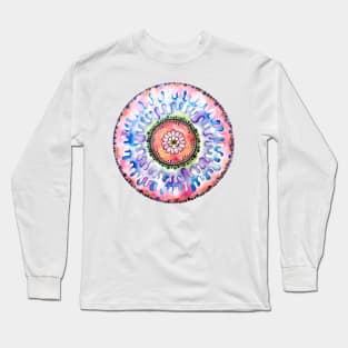 Flower Mandala Long Sleeve T-Shirt